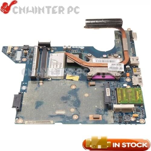 NOKOTION 577511-001 519588-001 519099-001 JAL50 LA-4101P For HP CQ40 Motherboard CPU+Heatsink fit for LA-4103P LA-4111P LA-4117