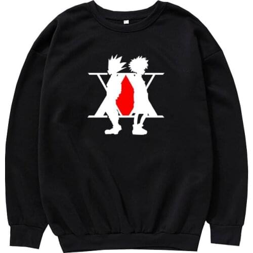 New Fashion Anime HUNTERxHUNTER Sweatshirts Pullovers Women/Men Long Sleeve Hoodies Hisoka Hot Sale Streetwear Clothes Plus Size