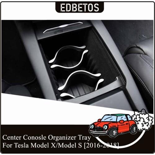 Armrest Box Storage For Tesla Model X and Tesla Model S 2016 2017 2018 Stowing Tidying Car Organizer Internal Accessories