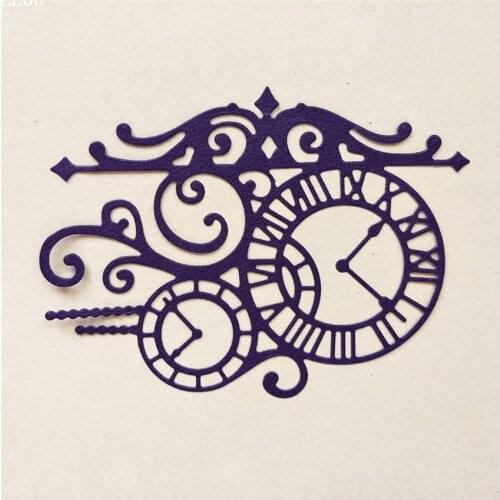 PANFELOU Easter The beautiful clock Scrapbooking DIY album cards paper die metal craft stencils punch cuts dies cutting