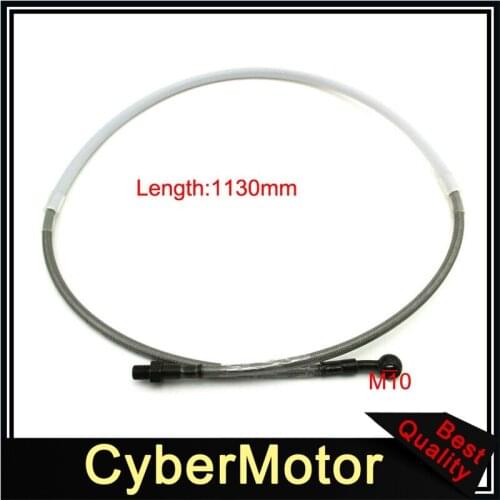 1130mm 44.49'' Front Hydraulic Hose Line For CRF50 KLX110 SSR Thumpstar Stomp 110cc 125cc 140cc 150cc 160cc Pit Dirt Bike