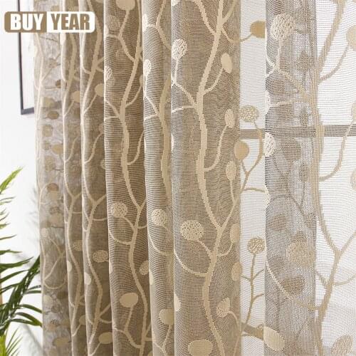 Stripes Sheer Curtains Panels Modern Luxury Window Tulle Curtains for Living Room Bedroom Kitchen Window Treatments Draperies