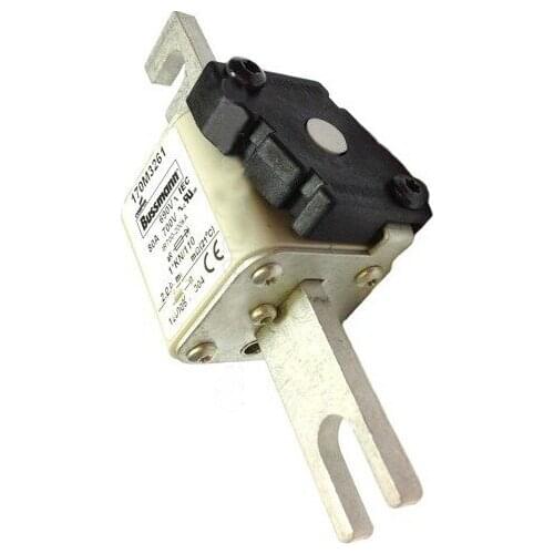 Fuses: 170M3262 100A 690V / 170M3263 125A / 170M3264 160A / 170M3115 200A / 170M3116 250A 690V aR