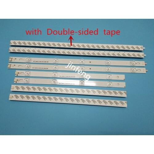 LED Backlight strip 9 Lamp For LG 39" TV 39LN5100 INNOTEK POLA2.0 39 39LN5300 39LA620S POLA 2.0 39LN5400 HC390DUN-VCFP1