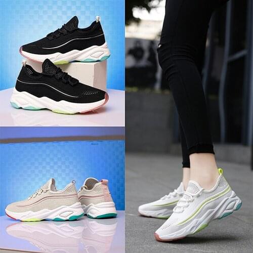 Spring Autumn Women Running Gym Training New Shoes New Fashion Women Lace-up Sports Shoes Casual Sneakers Zapatillas Mujer