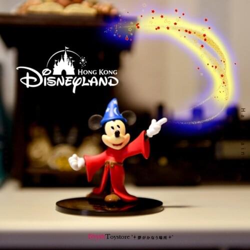 2PCS 5cm Niko and Disney Mickey 90th anniversary ornament model Mickey magic limited edition hand made ornaments collection orn