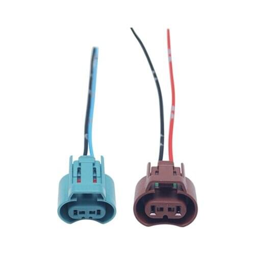 2Pcs 9006 HB4 9005 HB3 H8 H11 Car Headlight Plug Adapter With Cable Wire For Auto Lights Base Connector Accessories