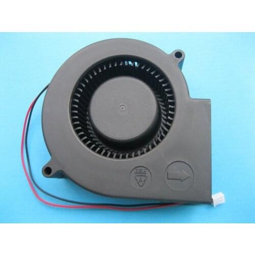 6 Pcs Brushless DC Blower Fan 12V 9733S 97x97x33mm 2 pin Sleeve-bearing
