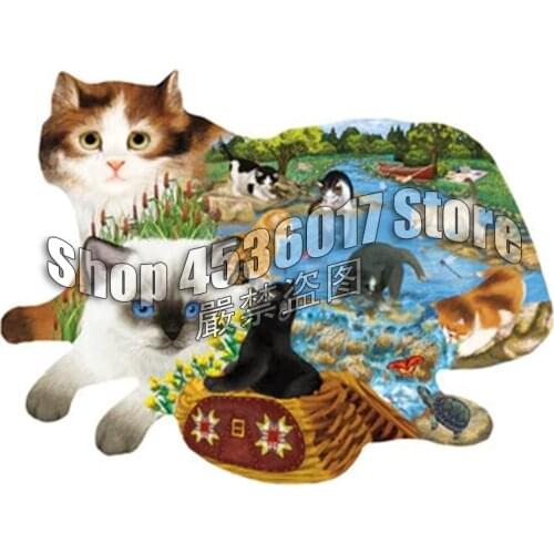 DIY Diamond Embroidery Sale 5D Diamond Painting Lakes & Rivers Cats Full Square Picture Of Rhinestone Mosaic Gift