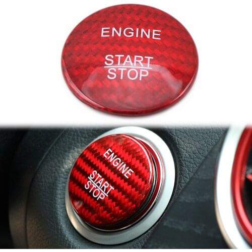 Car-styling Engine Start Button Cover Cap Trim for Mercedes Benz A B C GLC CLA GLA ML GL Class / for Infiniti Q30 Q30S QX30