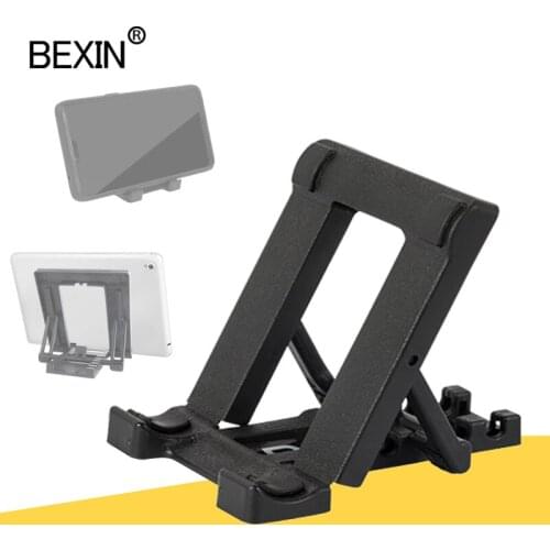 BEXIN uninversal desktop portable support foldable adjustment angle phone stand for mobile phone tablet