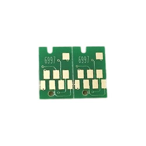 CISSPLAZA 5pcs one time Chips compatible for Epson Surecolor P6000 P7000 chip for P8000 P9000 maintenance tank T6997