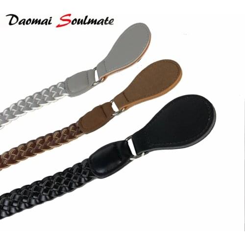 Long Faux Leather Weave Belt shoulder handle straps for Classic Mini O Bag Obag Eva women handbag shoulder bag Accessories