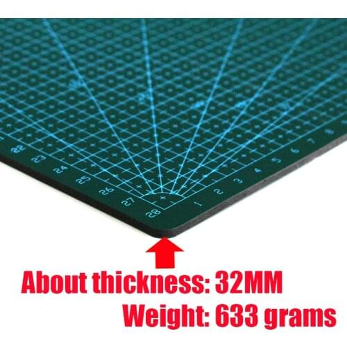 PVC A3 A2 DIY Craft Cutting Mat Multipurpose Self Healing Cutting Mats for Quilting Double-Sided Leather Tools Mat for Cutting
