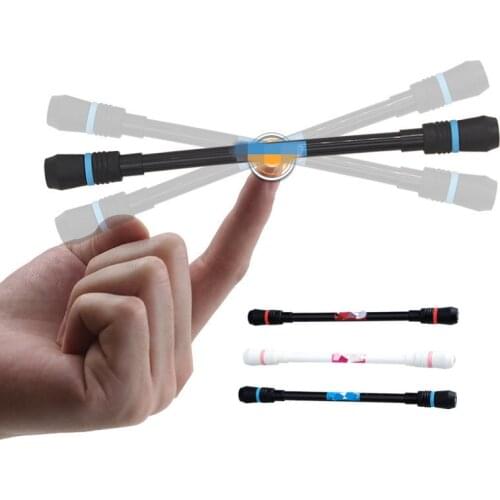 Cool Ballpoint Gel Pen 0.5mm Finger Funny Rotating Pen Spinning Gaming Pens for Kids Students Writing Toys Kawaii Stationery Pen