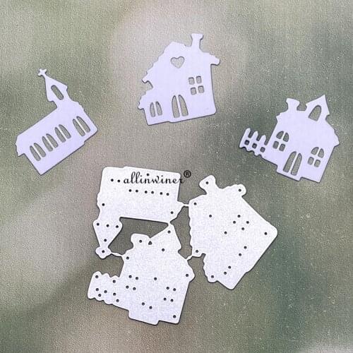 Love house decoration DIY Craft Metal Cutting Die Scrapbook Embossed Paper Card Album Craft Template Stencil Dies