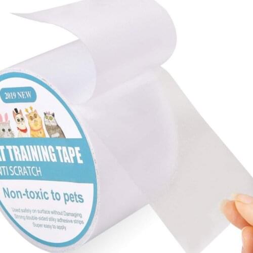 Pet Cats Dogs Anti-Scratcher Protector Rolls Set Adhesive Tape Furniture Guard Anti-Scratch Prevention Sofa Clear Sticker Tools