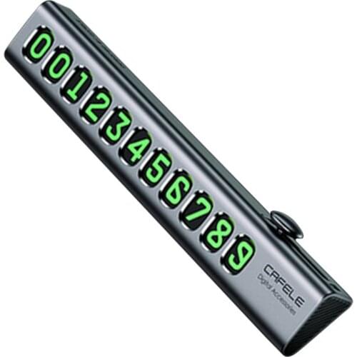 New Car Temporary Parking Card Phone Number Card Plate Telephone Number Car Park Stop Automobile Accessories Car-styling
