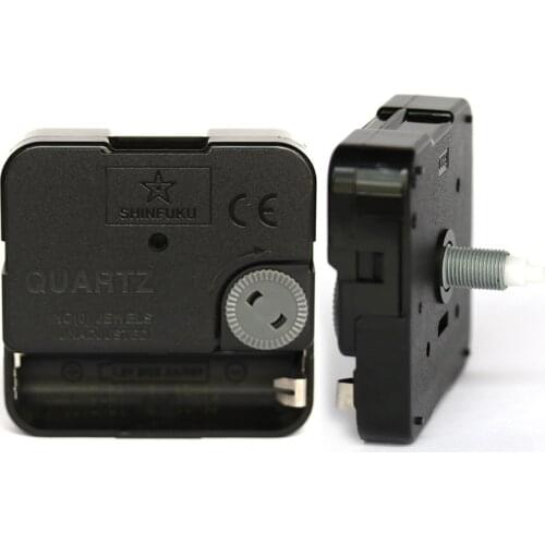 Shinfuku Long Screw Axis G631 wall clock mechanism with hands Silent Sweep Quartz Movement Plastic DIY Clock Accessory kits