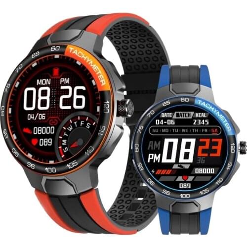 New Bluetooth 5.0 Smart Watch Men IP68 Waterproof 24 Exercise Modes E-15 Smartwatch Women Heart Rate Monitoring for Android Ios