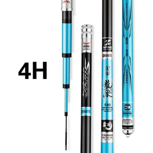 4H 5H 6H Hardness Hand Olta High Carbon Fiber Carp Fishing Pole Feeder Peche Vara De Pesca Spinning Canne 3.6M-8.1M