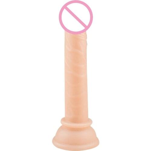 Waterproof Realistic Mini Dildo Plug Butt Artificial with Suction Cup Female Male Adult Sex Toys Hands-Free Fun Perfect Gift