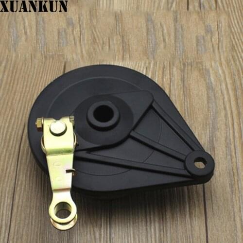 XUANKUN Electric Car All Aluminum Drum Cover 110 Drum Brake Assembly 14/16mm Hole Electric Friction, Drum Brake Assembly