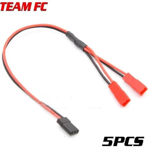 5PCS 1/10 Power Supply Y Line Cable Adapter Connector For TRX4 Crawler RC JR to JST S91