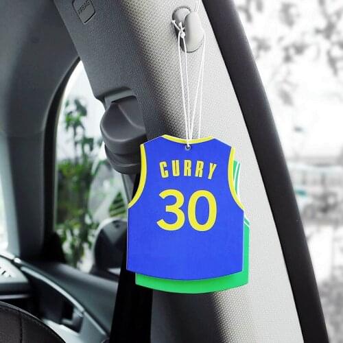Car Air Freshener Basketball Uniform Hanging Tablet Basketball Celebrity Clothes Car Accessories Interior Ornament Air Freshener