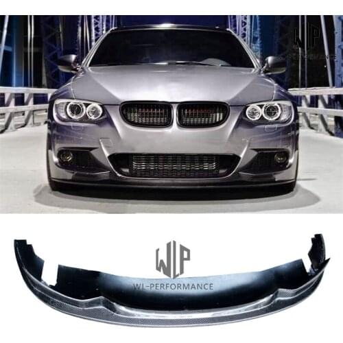 E92 MT Carbon Fiber Front Lip Bumper Splitter Diffuser Car Styling for BMW 3 Series E92 MT Arkym Style 2005-2012