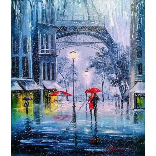 City Night Street Diamond Painting Scenic Round Full Drill Nouveaute DIY Mosaic Embroidery 5D Cross Stitch Home Decor Gifts