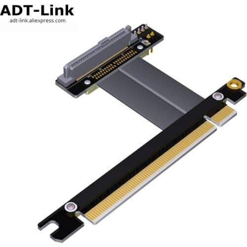 U.2 interface U2 to pci-e 3.0 X16 to SFF-8639 NVMe pcie extension data Cable 16X U2 pci express 3.0 X4 speed 32G/bps