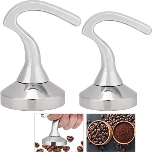 NEW Smart Coffee Tamper Pressure 58MM 51MM R Handle Stainless Steel Coffee Tamper Barista Espresso Tamper Base Coffee Bean Press