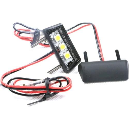 For yamaha Cygnus Bws BWSX BWSR Universal License Plate Light Water Drop KOSO Blessed License Plate Light