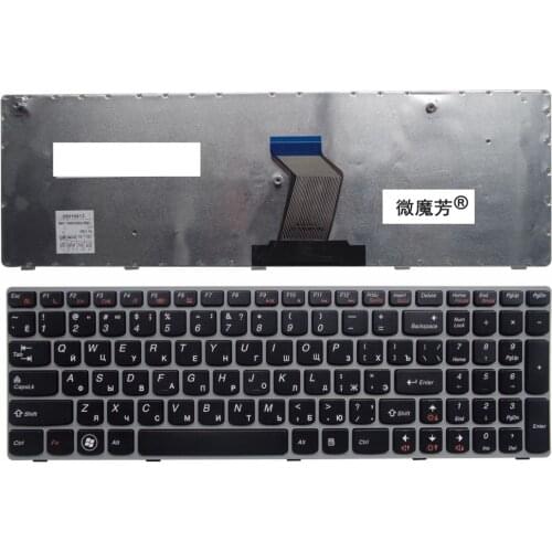 Russian RU FOR LENOVO G575 G570 Z560 Z560A Z560G Z565 G570AH G570G G575AC G575AL G575GL G780 G770 laptop keyboard Gray