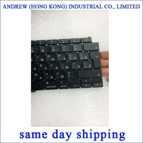 Brand New A2179 Keyboard for Apple Macbook Air Retina 13.3'' A2179 Keyboard RU Russian Standard with Big Enter Key 2020 Year