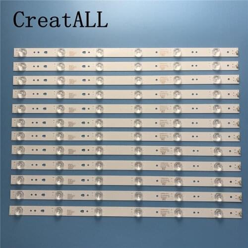 LED Backlight strip 6 lamp For Haier 50'' TV LED50D06-ZC14AG-01 50A6 LE50U51A LED50D6-01(A) 50A6M LE50A7100L V500HJ1-PE8