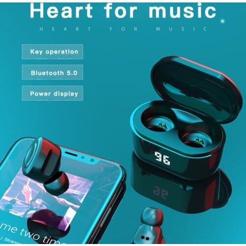 A6 TWS Wireless Bluetooth Earphones Noise Cancelling Earbuds Sports Gaming Headsets Stereo Headphones Waterproof For Android IOS