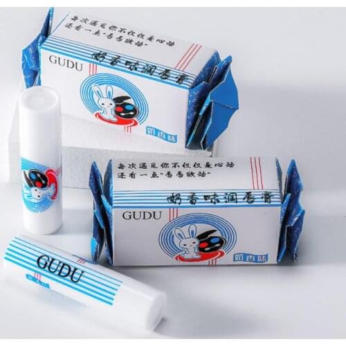 GUDU Cream flavored lip balm Moisturizing Milk candy hand cream Moisturizing Tender Brighting Hand Cream Skin Care gift TSLM1