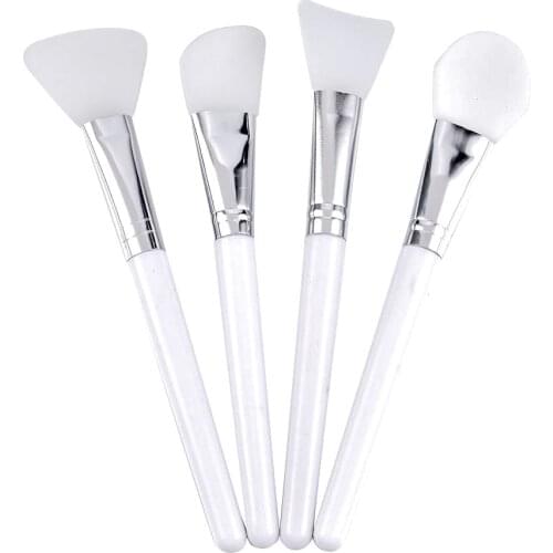 1Pc Professional Skin Care White Makeup Silicone Facial Mask Brush Mud Cream Brushes DIY Foundation Gel Cosmetic Beauty Tool