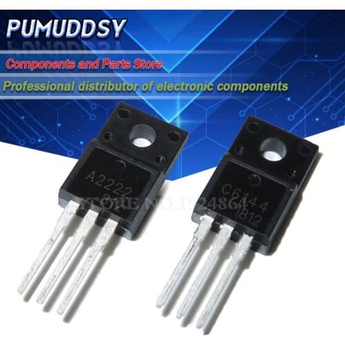 10PCS 2SA2222 2SC6144 5PCS A2222 + 5PCS C6144 IC Best quality. IC