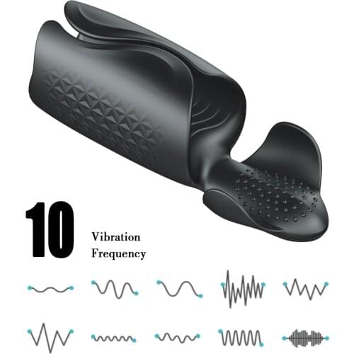 Electric Masturbator Cup For Man Blowjob Vibrator Penis Massager Endurance Delay Lasting Penis Trainer Strong Pulse Clip Sex Toy