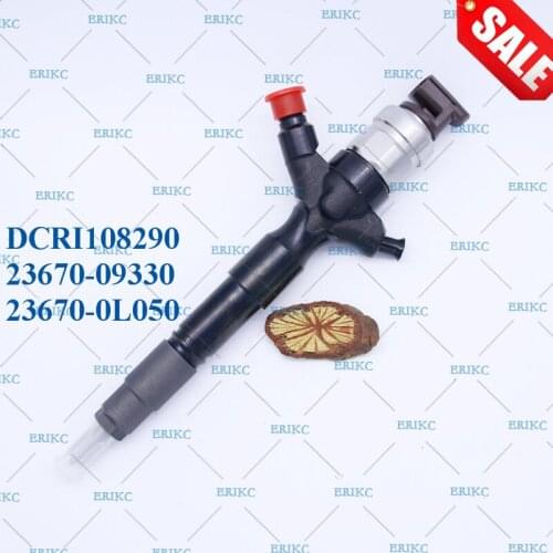 ERIKC injector DCRI108290 ( 23670-0L050) diesel injection pump parts injector 23670-09330 and Injector DCRI108290 for