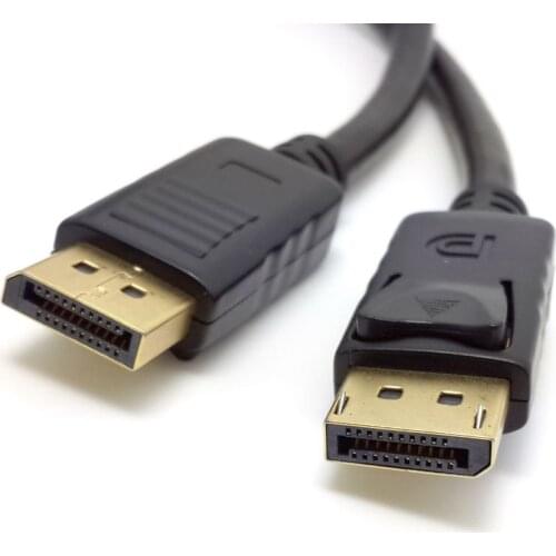1.8m 3m 5m 10m DisplayPort Cable Display Port Cable HD 3D For HDTV Graphics Card Projector DisplayPort to DisplayPort Cable