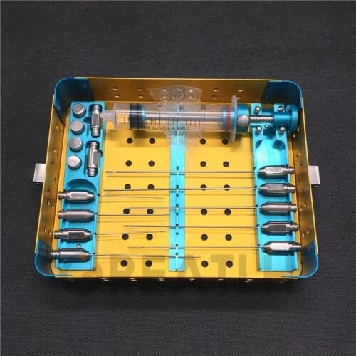 Face Fat Transfer Liposuction needle Face Liposuction Cannula Kit for fat filling graft transplantation