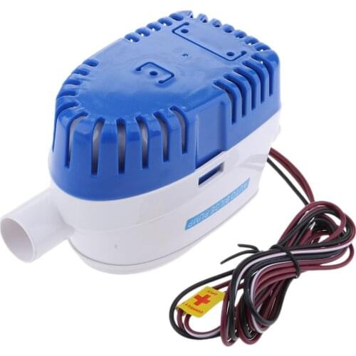 MagiDeal 1100GPH 12V Automatic Yacht Bilge Pump Submersible 1.15'' Outlet