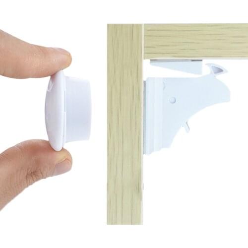 Magnetic Drawer Furniture Lock Multi-function Baby Safety Baby Protector Cabinet Door Lock Invisible Protection