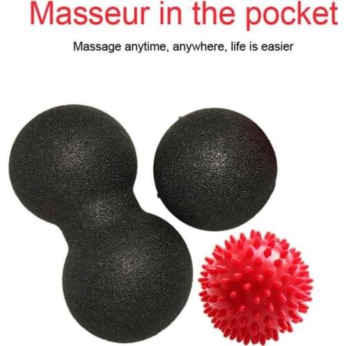 EPP Peanut Massage Ball Body Fascia Relaxation Yoga Exercise Relieve Fitness Balls High Density Lightweight Pain Muscle Relieve