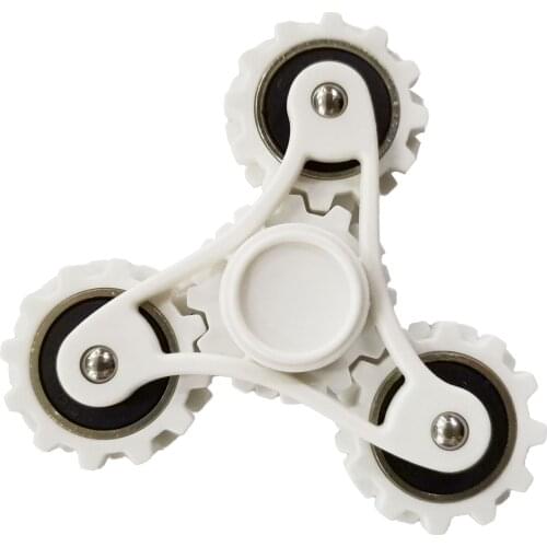 Upgraded Wheel Gear Hand Spinner Fun Fingertip Finger Gyro Focus Stress Reliever Gear Gyro Plastic Tool Effective Gadget