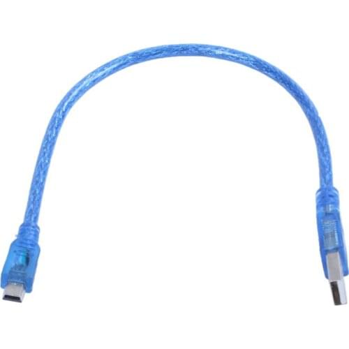 New USB 2.0 A Male to Mini USB B 5pin Male Data Cable Cord Adapter Converter 1FT